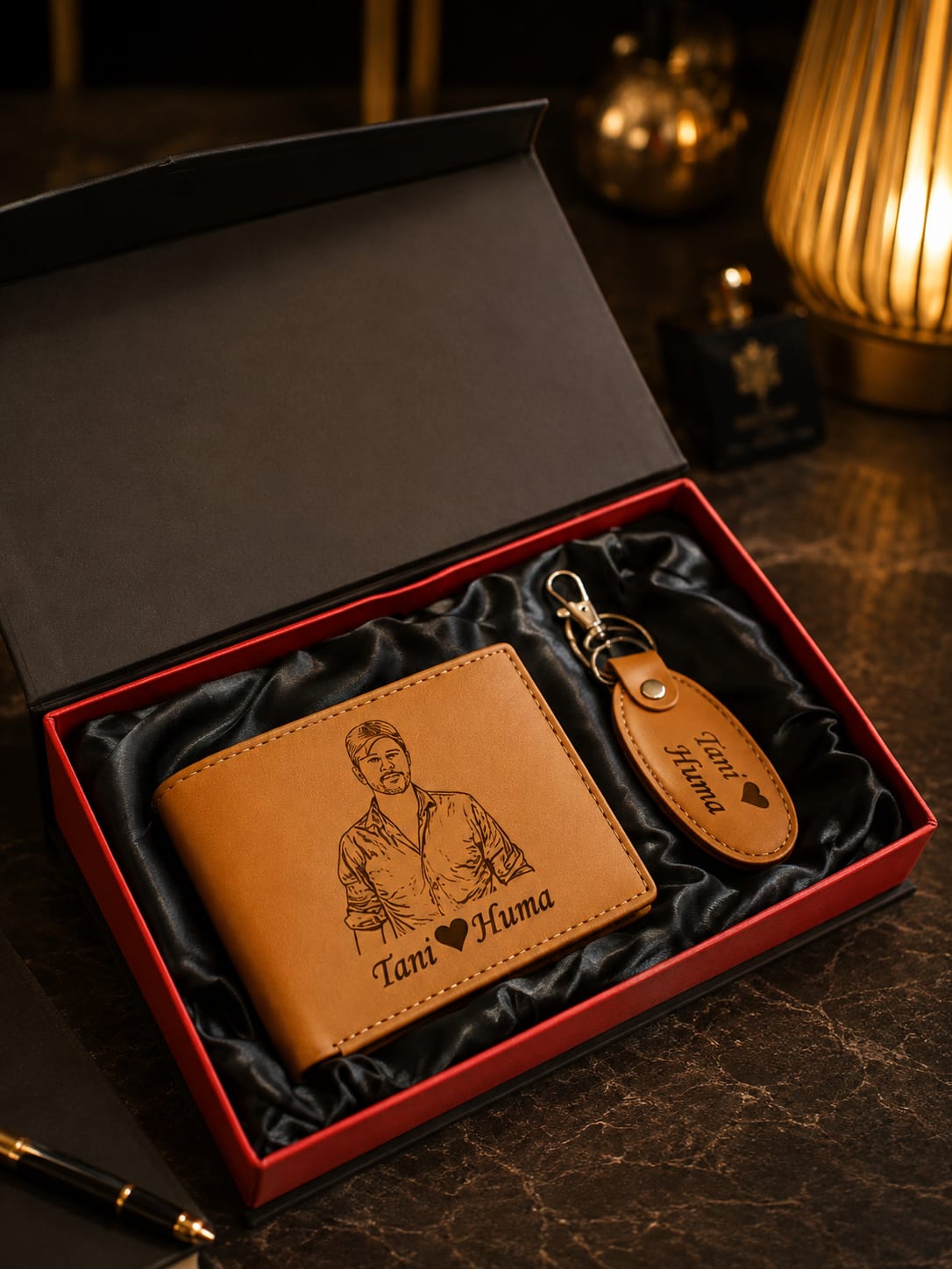 Elegant  Wallet gift box  for Men   with  premium quality
