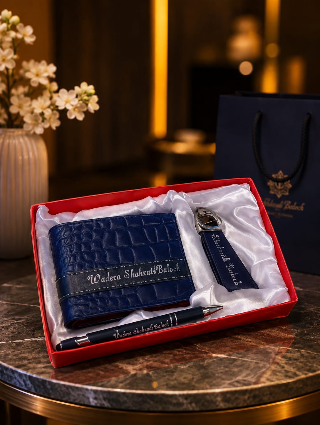 Elegant  Wallet gift box  for Men   with  premium quality