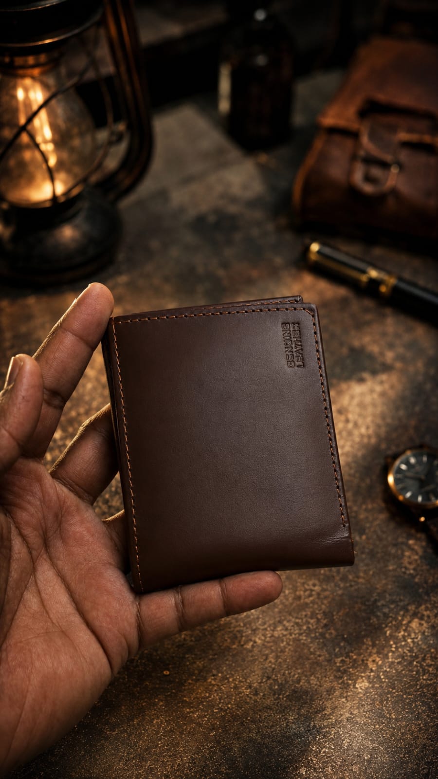 Elegant  Wallet cow  Leather for Men   with  premium quality